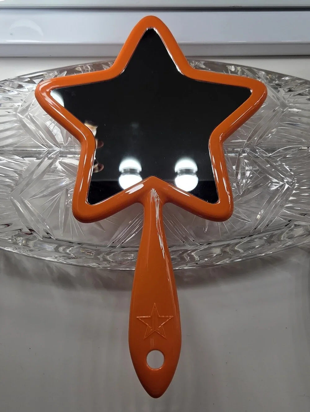 Jeffree Star Cosmetics Orange Star Handheld Makeup Mirror